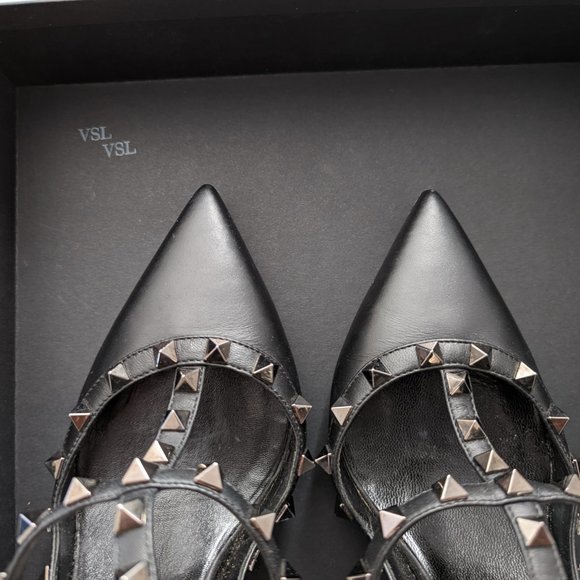 Valentino Rockstud Noir heels - Picture 5 of 12